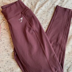 Gymshark dreamy leggings full length berry